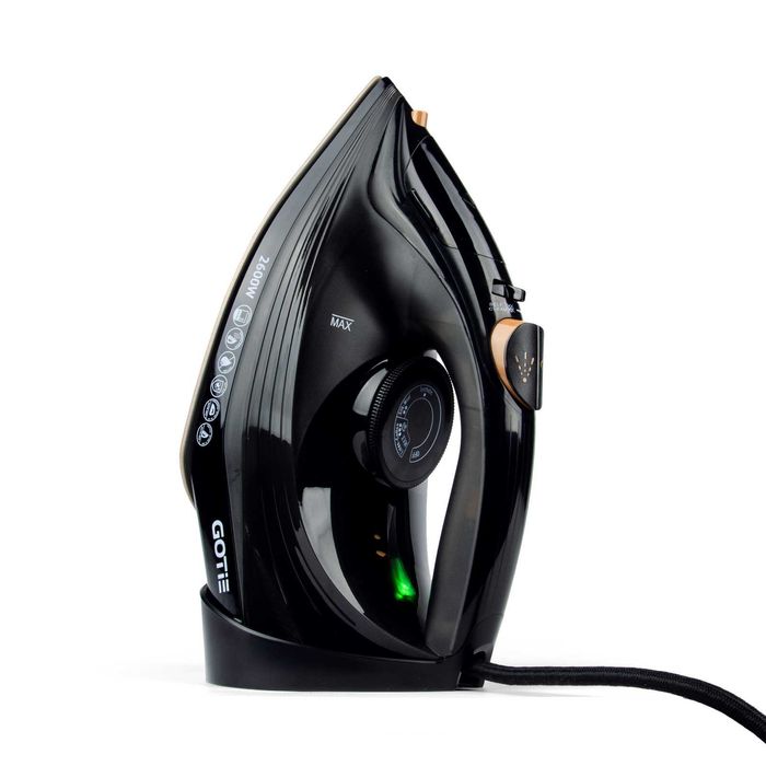 Żelazko GOTIE GZE-2600 Mocne 2600 W Ceramiczna stopa Strażak