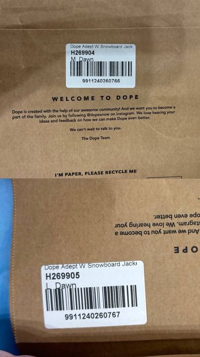Гірськолижна куртка M / L Dope жіноча / лижна горнолыжная куртка