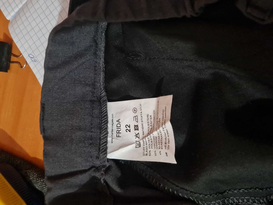 Брючки сірі весна-літо для пишної красуні