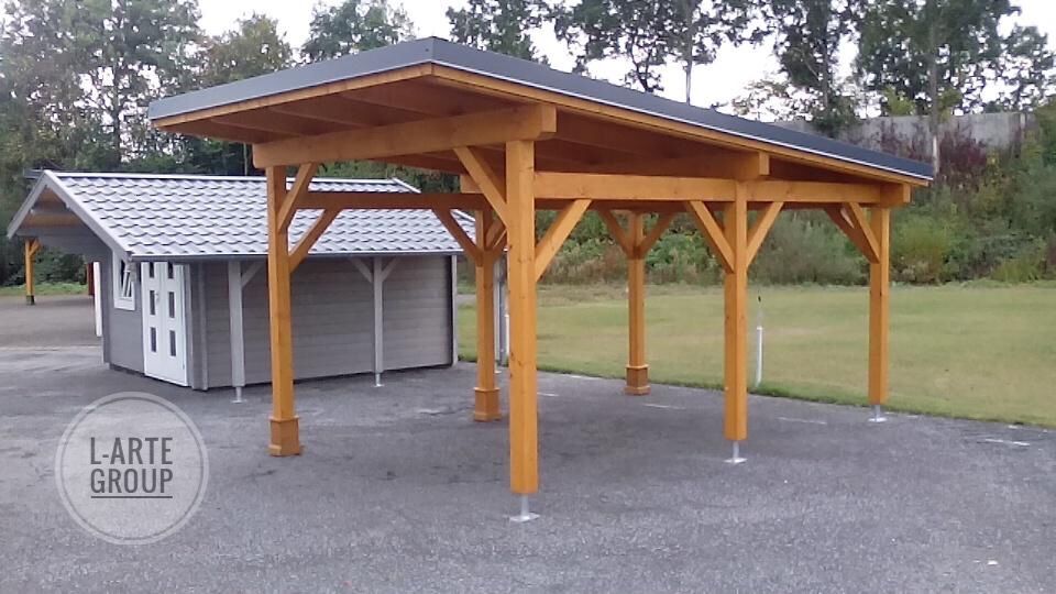 Carport garażowa 380x580 Producent Solidna