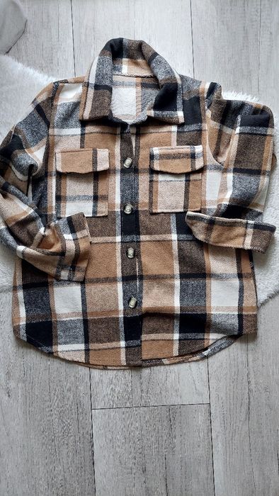 Flanelowa koszula damska