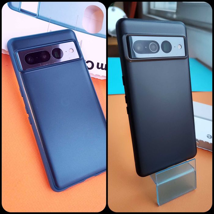 Чохол для Google Pixel 7 Pro від Zagg – Slim синій / сірий кейс