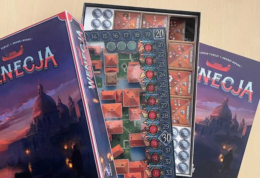 gra planszowa Wenecja - Fishbone Games