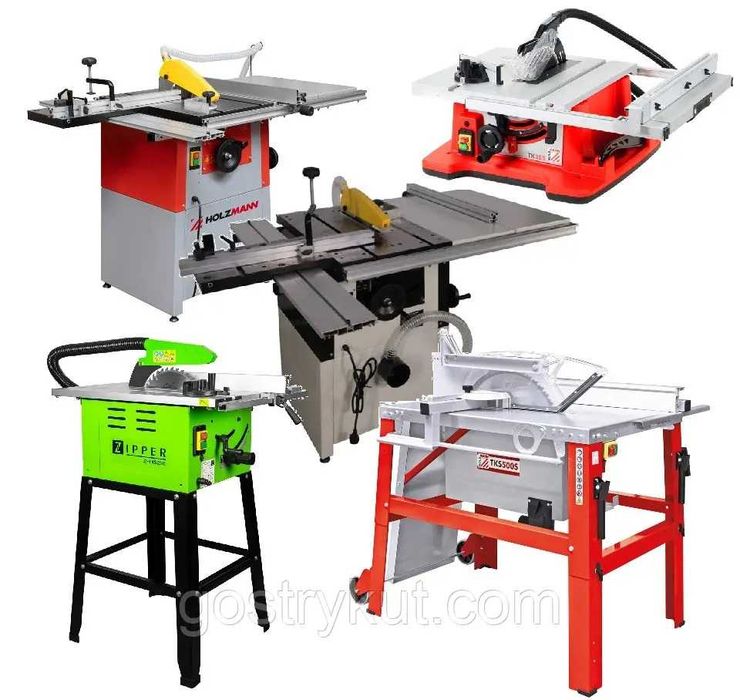 Стрічкова пила Фрезер Рейсмус Фуганок Форматка Циркулярка Дискова пила ...