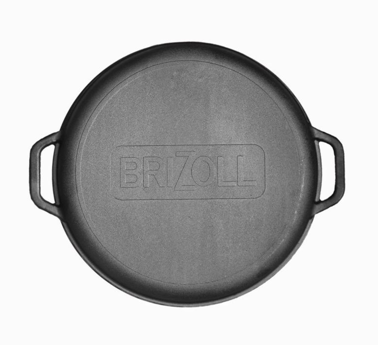 Чавунний казан з кришкою сковородою brizoll / чугунный казан бизолл