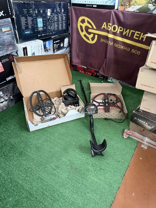 Металошукач Garrett AT MAX+Nel Tornado. Металлоискатель Гарретт Ат