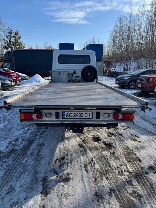 Автовоз Fiat Ducato 2015 3.0 multijet з платформою та дубль-кабіною