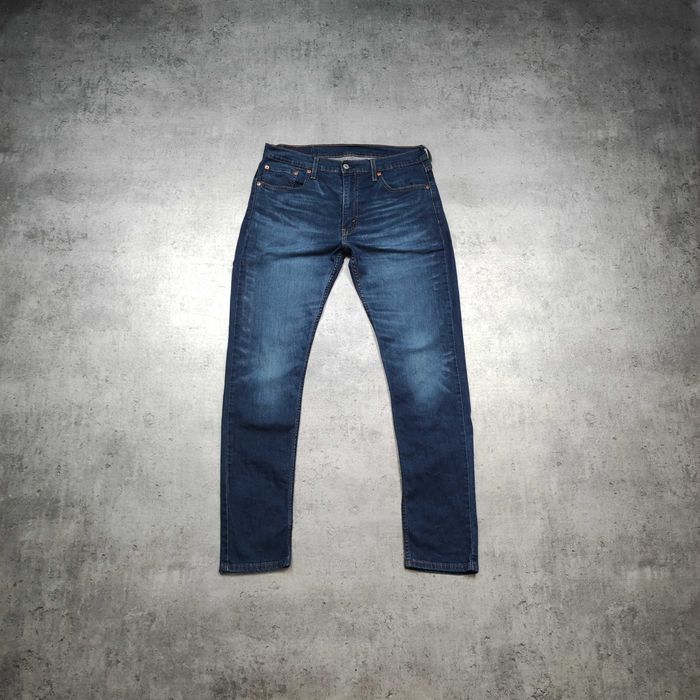 MĘSKIE Spodnie Classic Eleganckie Slim Jeans Denim Levis PREMIUM 512