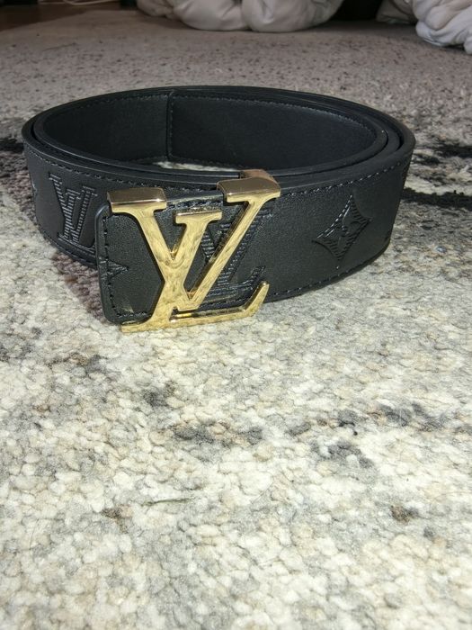 Pasek Louis Vuitton złoty nowy 115 cm