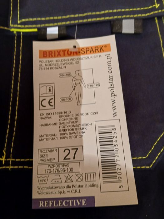 Spodnie robocze męskie