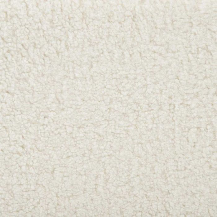 Ławka ELSA beżowa w tkaninie TEDDY 120x40x44 cm