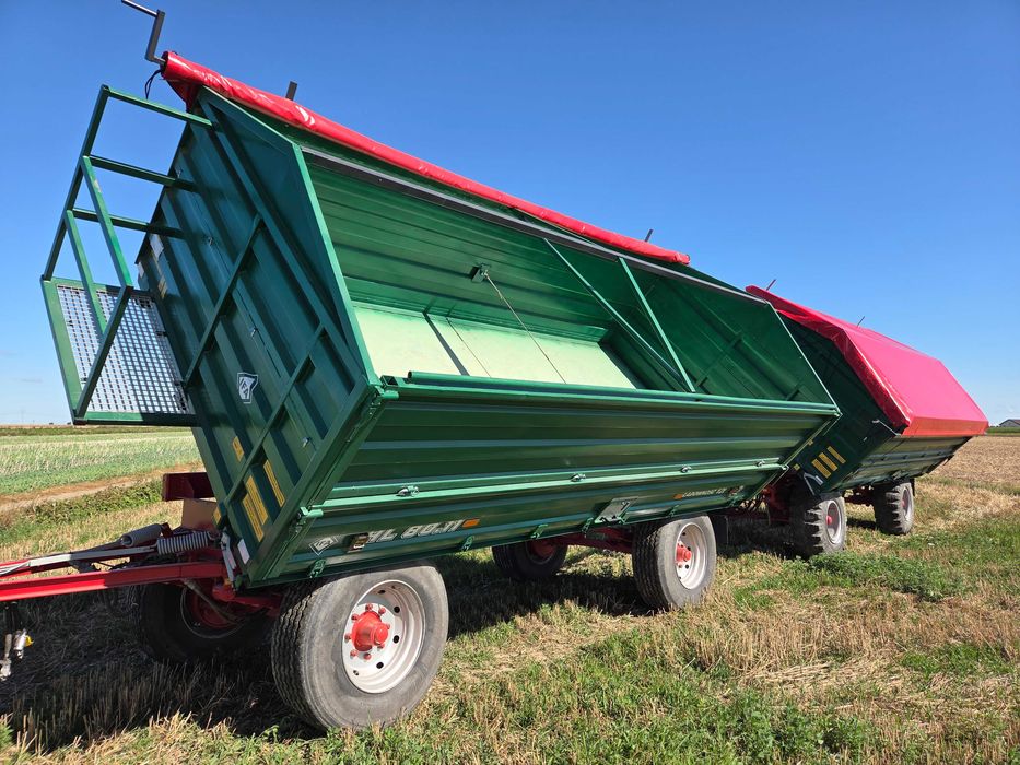 Przyczepa hl 80.11 wyrotka wywrot 8011 pronar zasław conow