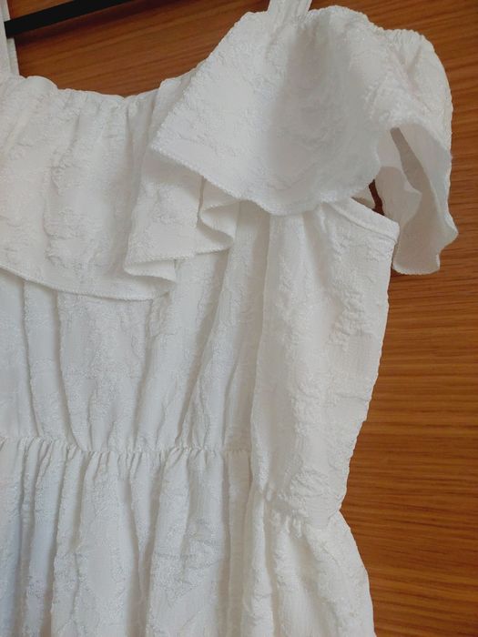 Vestido Branco Festa Menina, 11-12A