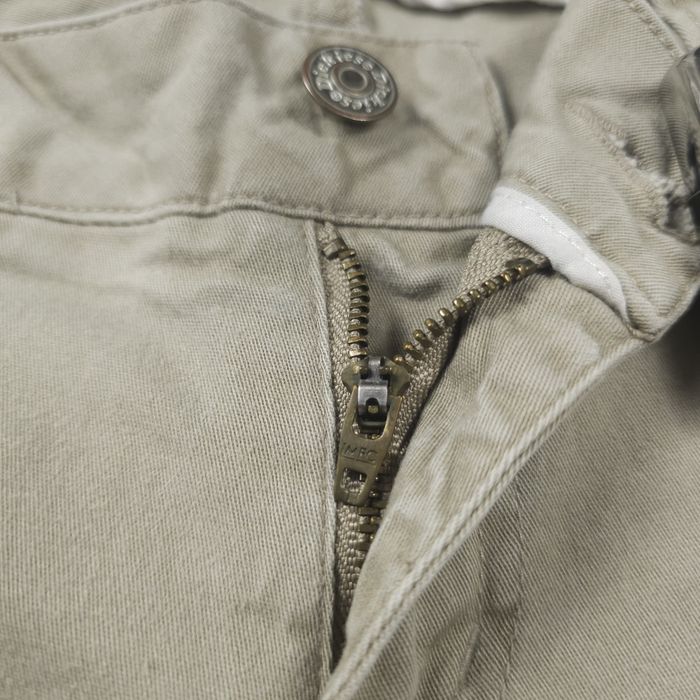 Calça Dickies Girl Bege Slim Fit em Algodão Estilo Elástico Roupa de T