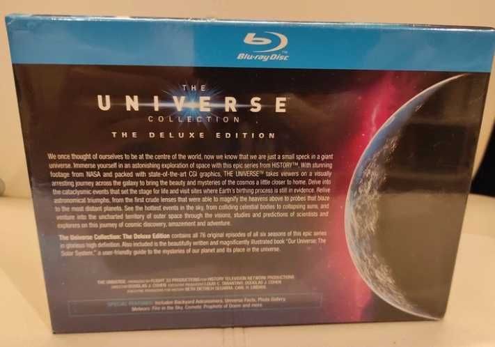 The Universe Deluxe Edition Blu-ray (Novo selado)
