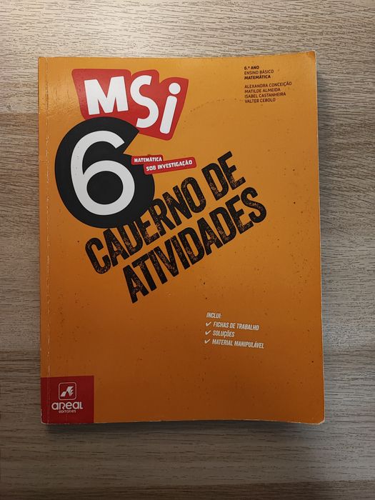 Cadernas de atividades, ano 5,6, nunca usada