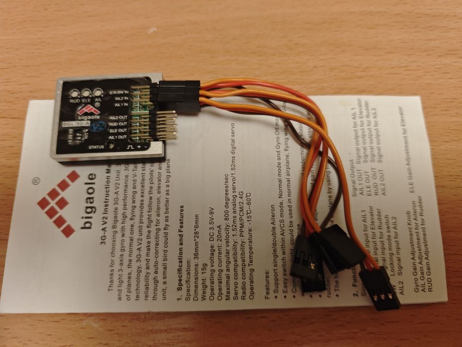 Bigaole 3G-A V2 stabilizator do modeli RC