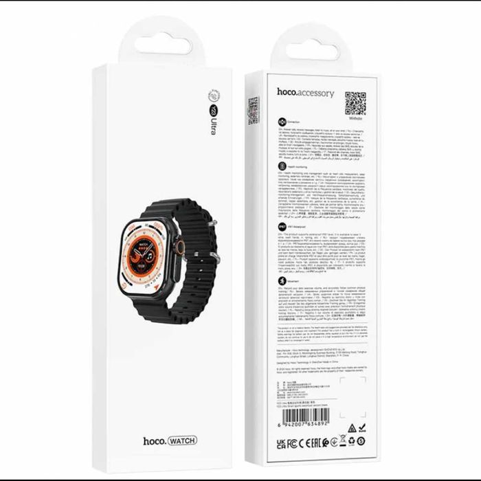 Смарт часы с поддержкой звонков HOCO Y23 Ultra 2.02 Bluetooth 5.3 IP67