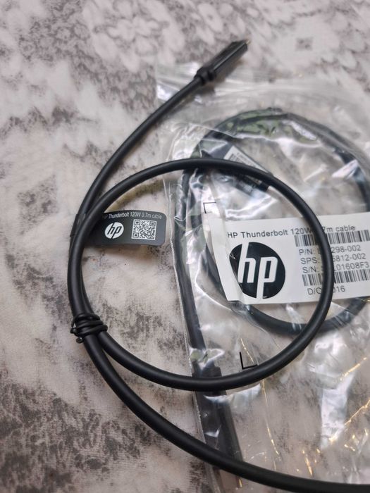 Кабель HP Thunderbolt 3 120W 0.7 м, оригінал, новий