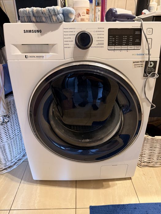 Pralka Samsung EcoBubble 6kg – Digital Inverter, stan bardzo dobry
