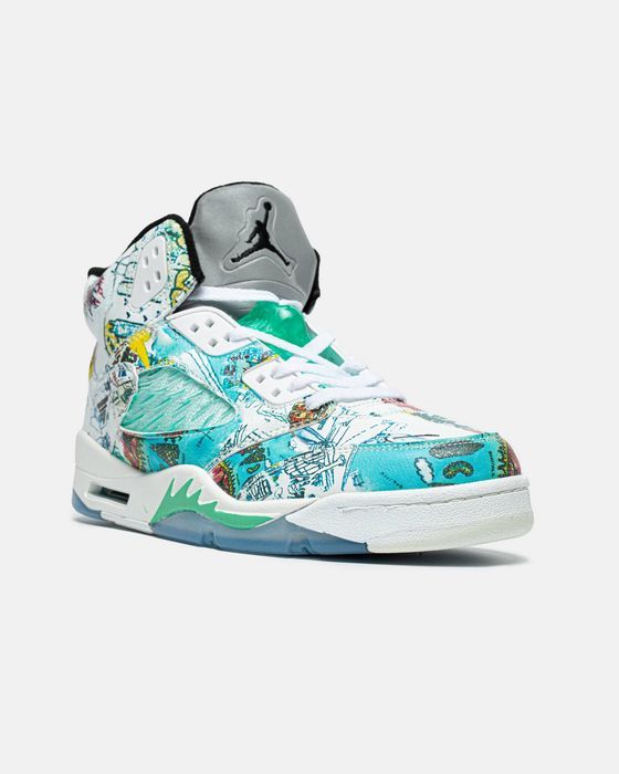 ЛЮКС СЕГМЕНТ! Air Jordan 5 Retro Art 'Wings' 41 42 43 44 45 джордан