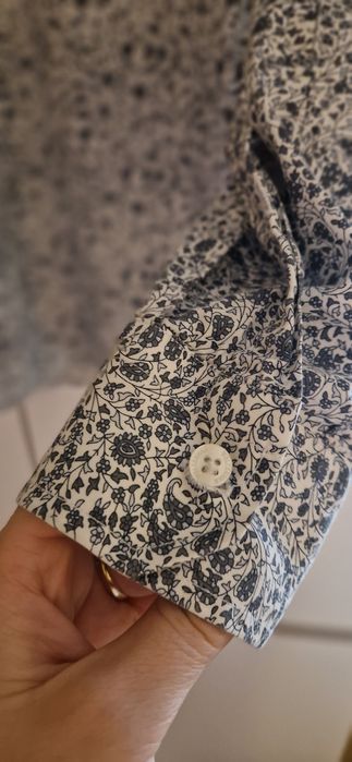 Koszula męska z kołnierzykiem 44, wólczanka