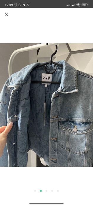 Куртка жіноча джинсова Зара Zara S - XL