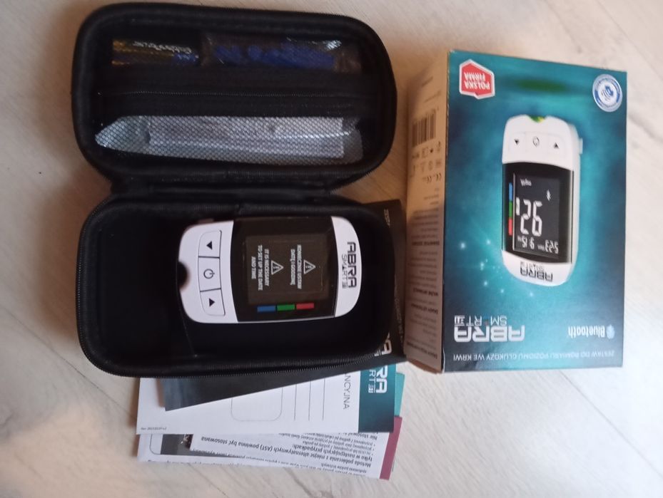 Glukometr Abra Smart Bluetotch i paski .Nowy.Okazja!