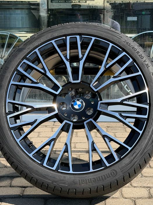 Nowe koła 20 cali BMW X3 G45 G48 czarno srebrne