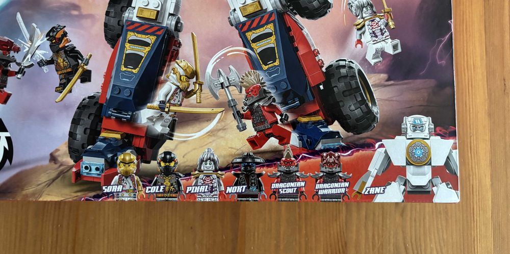 Lego – 71834 Ninjago Zane’s Ultra Combiner Mech (Novo e Selado)
