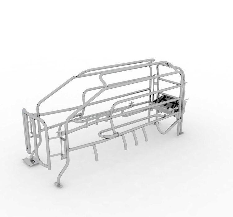 Станок для опороса з коритом тип 1, станок, опорос, станок для свиней ...