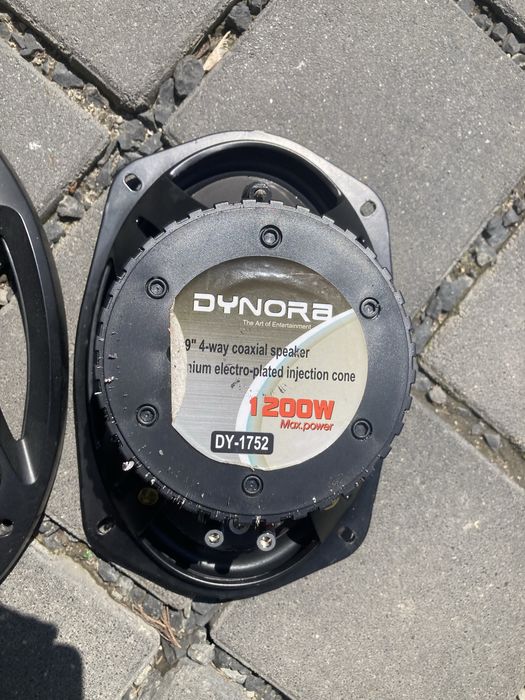 Sprawne glosniki dynora 1200w