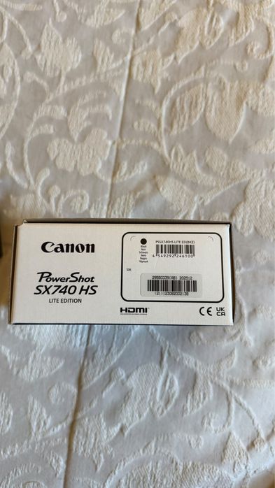 Canon PowerShot SX740 HS Lite Edition - Preto