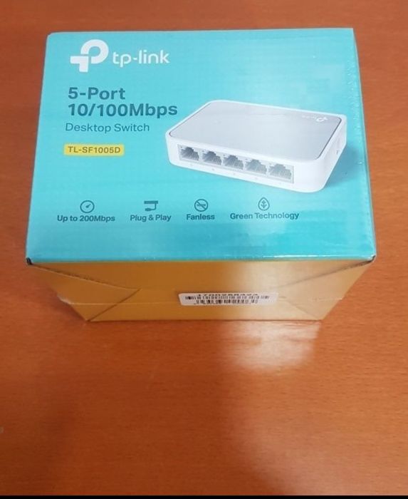Switch TP-LINK TL-SF1005D (5 Portas Fast Ethernet - 100 Mbps)