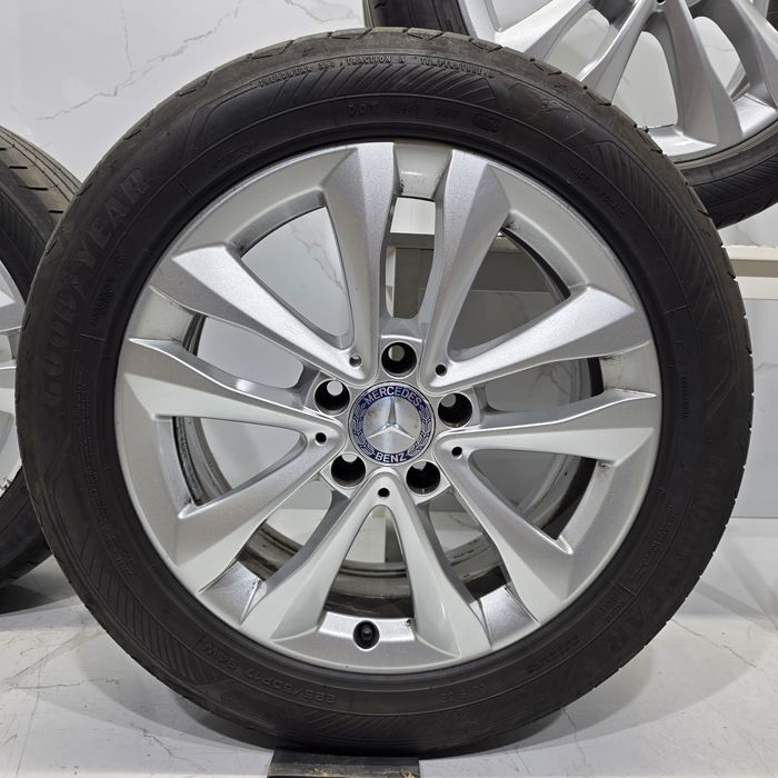 Jantes 17" originais Mercedes Classe C W205 Avantgarde 5x112 com pneus