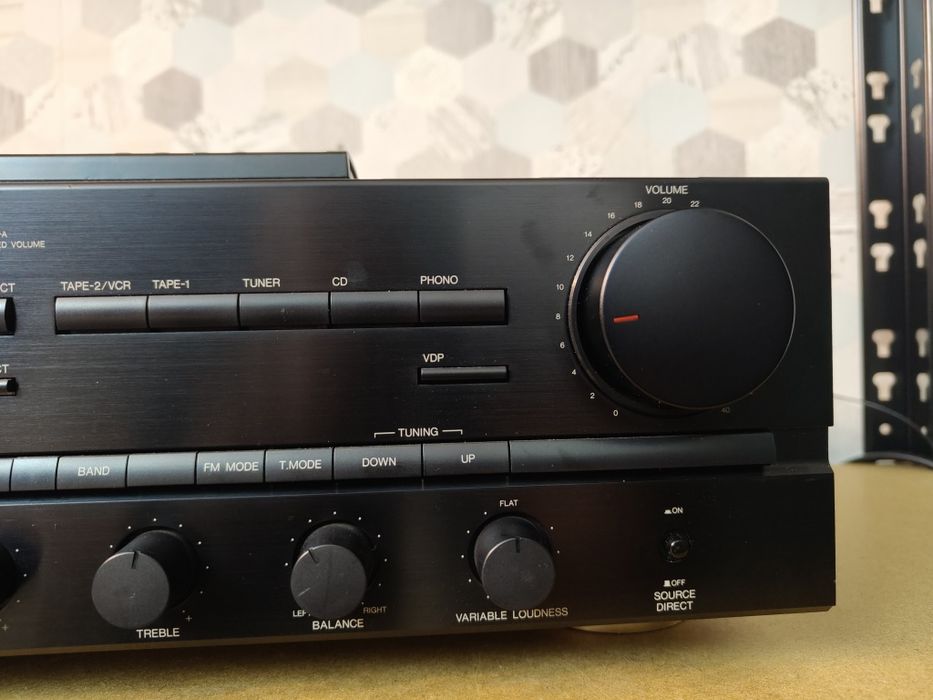 Amplituner Denon DRA-735R piękny stan, pilot