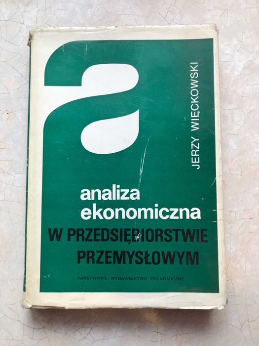Książka - Analiza ekonomiczna w przedsiębiorstwie przemysłowym