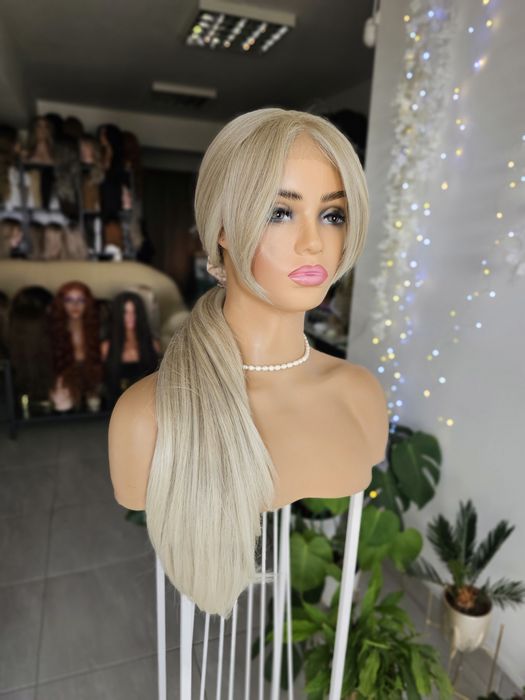 Premium hair peruka Eliza słowianski mix blond naturalna fryzura