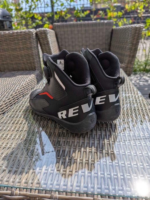 Buty motocyklowe REV’IT! Jetspeed Pro czarno-czerwone