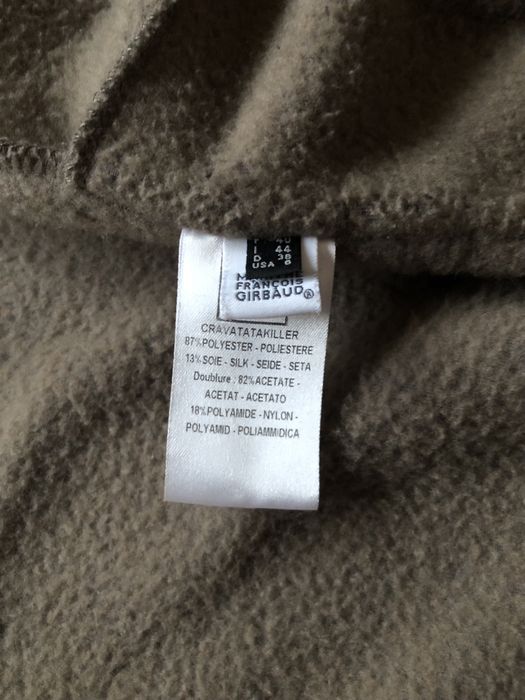 Marithe Francois Girbaud lecasualde silk polar fleece hoodie кофта