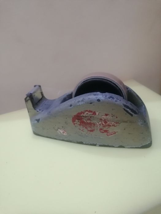 Desenrolador de fita cola muito ANTIGO * dos anos 1960 * coleção