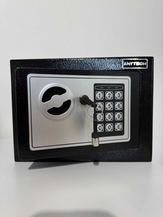 Sejf Domowy Ścienny Kasa Pancerna Stalowy Szyfr Zamek Elektroniczny