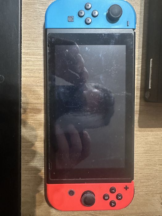 Nintendo switch+gry+case