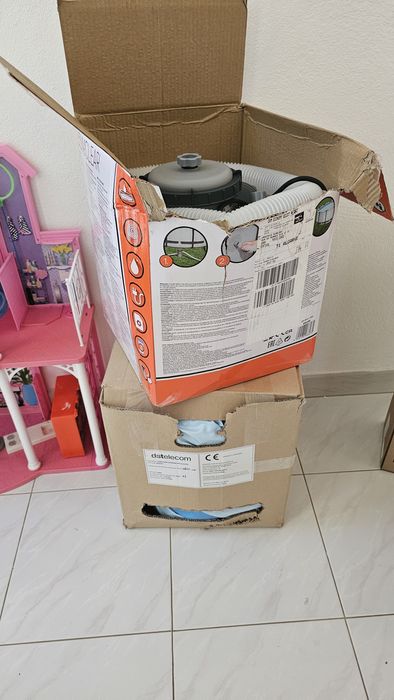 Piscina Insuflável Bestway 305x76cm + Bomba Capacidade: 3800L