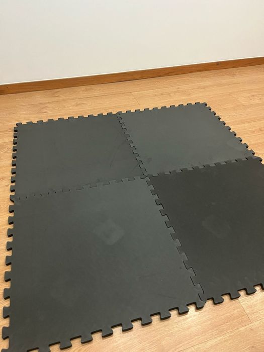 4 peças de Tapete tartan