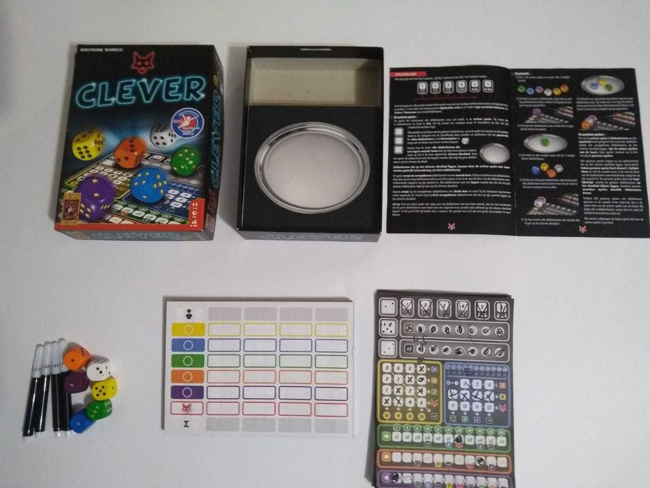 Игра настольная CLEVER, приехала с Нидерланды.