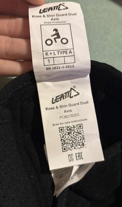 Ortezy na cross Leatt Dual Axis Black