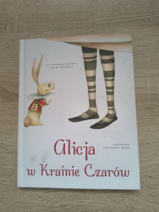 Alicja w krainie czarów. Książka.
