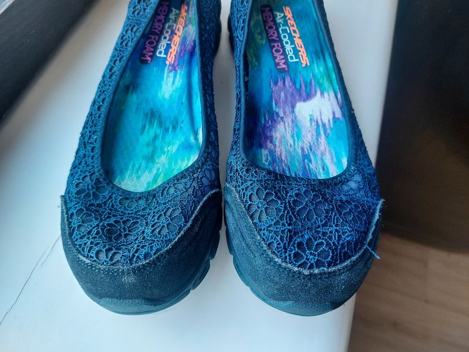 Балетки мокасини сліпони skechers