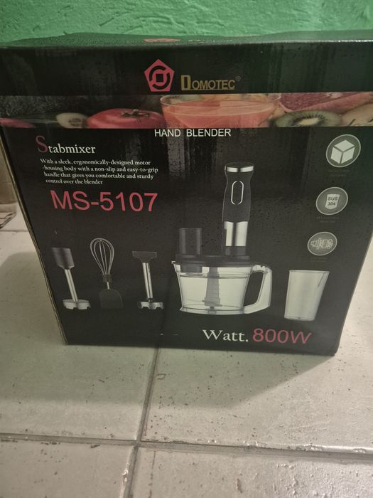 Багатофункціональний подрібнювач електричний Domotec MS- 5106 3 в 1 мі